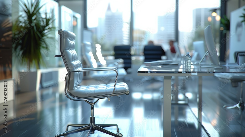 Fototapeta premium Business Team Working in Office