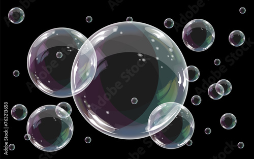 The charm of lightness and playfulness in every bubble
