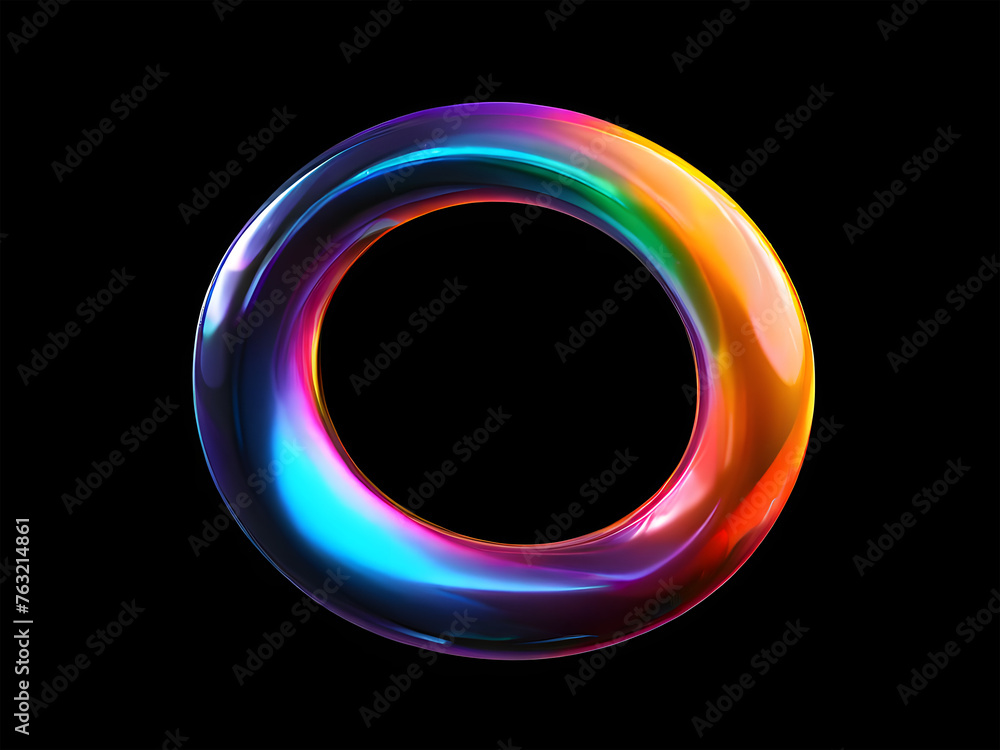 A colorful ring on a black background, amoled wallpaper, made entirely from gradients Generated with AI A colorful ring on a black background, amoled wallpaper, made entirely from gradients Generated with AI