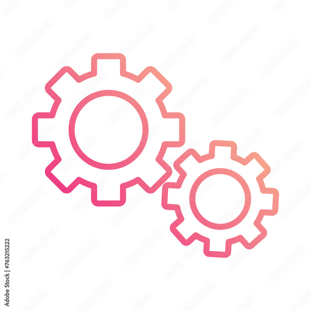 Engineering icon editable stock vector illustration