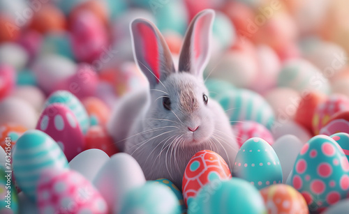 Whimsical Wonderland: Easter Bunny Adventure in Monument Valley photo