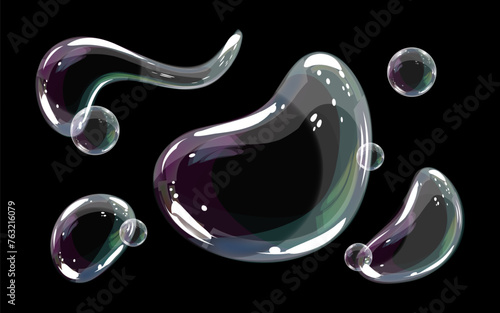 The charm of lightness and playfulness in every bubble