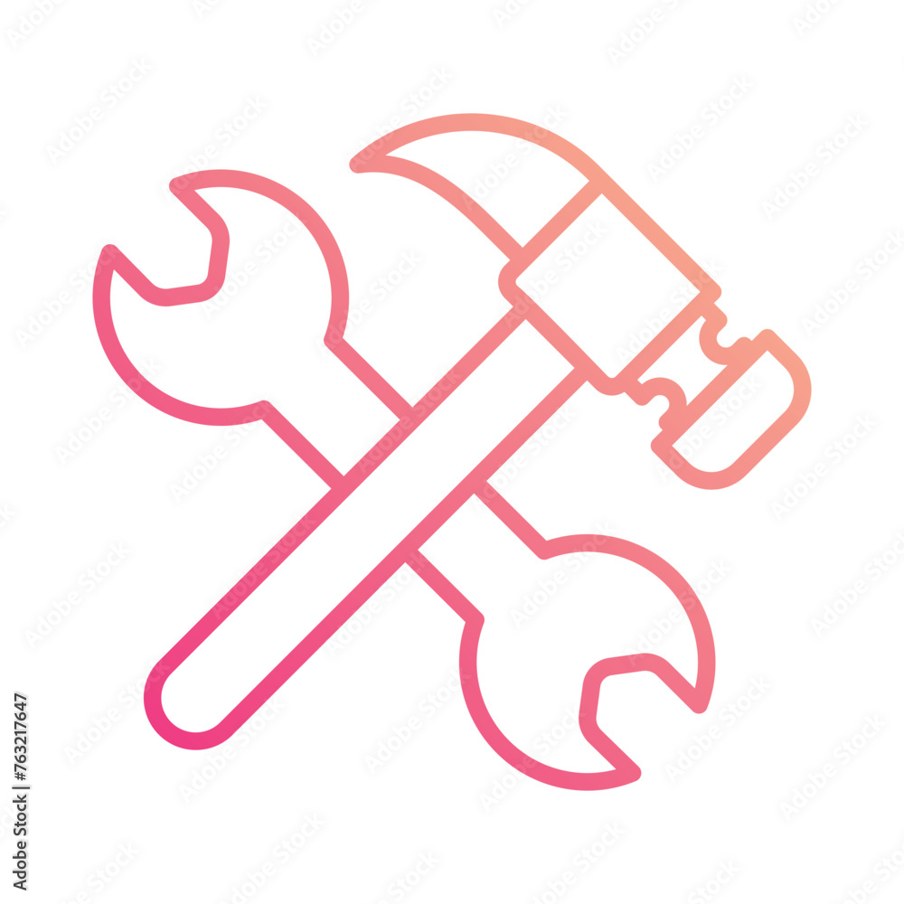 Tools icon editable stock vector illustration Tools icon editable stock vector illustration