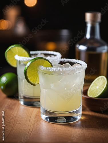 Photo Of Delicious Margaritas Tequila And Zesty Lime