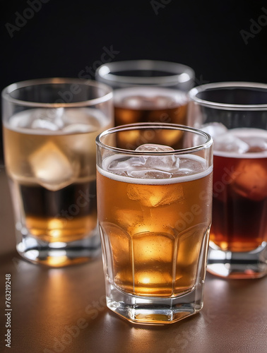 Photo Of Glasses Filled With Various Beverages