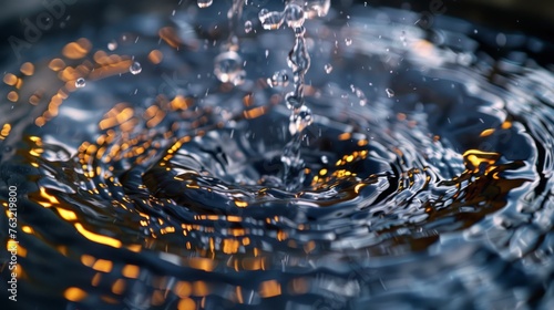 Gentle ripples in a pot showing the tranquil side of boiling water