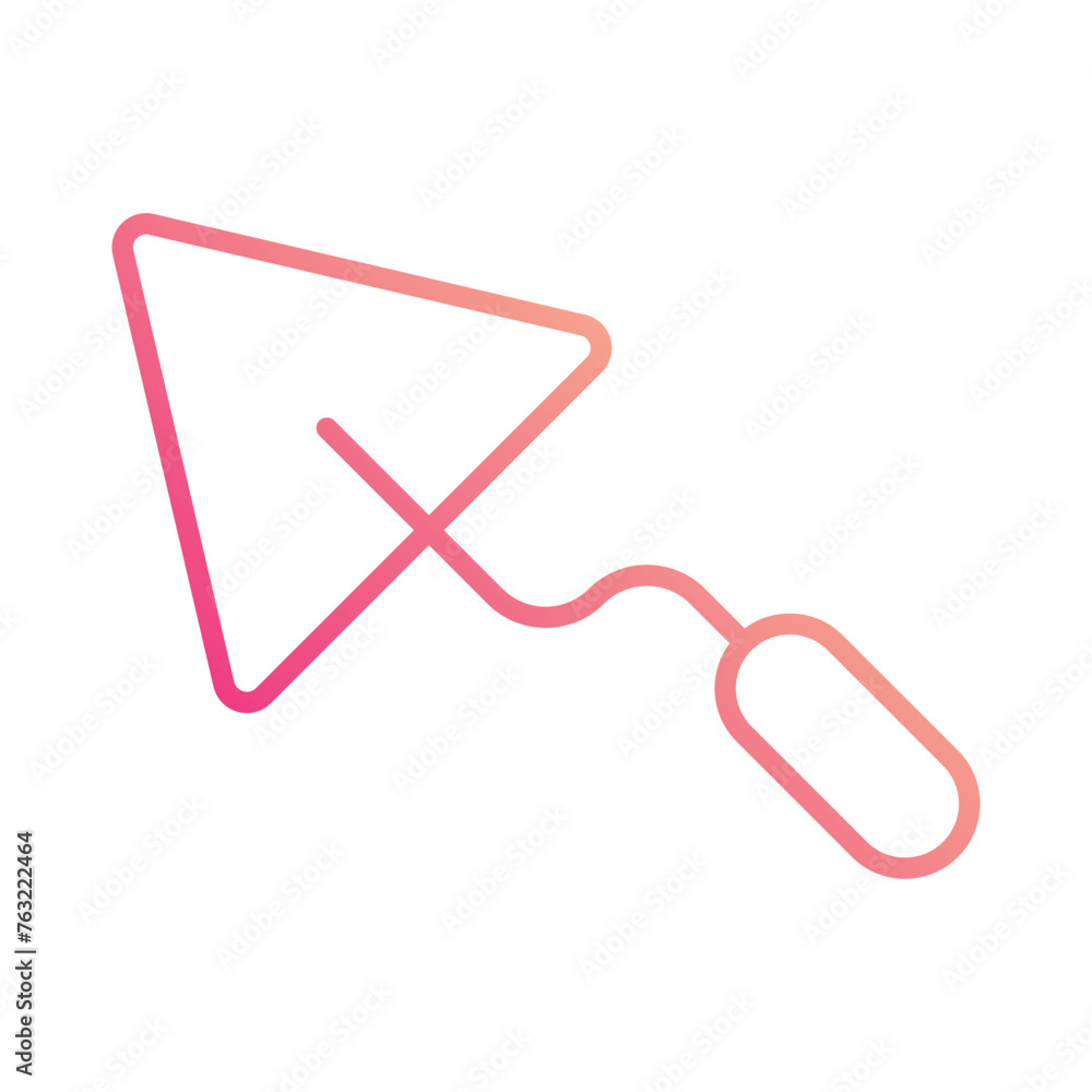 Trowel icon editable stock vector illustration Trowel icon editable stock vector illustration