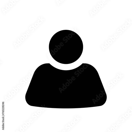User profile login or access authentication icon vector illustration image.
