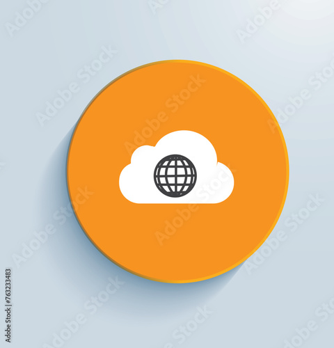 Cloud computing involves storing and accessing data and programs over the internet instead of on a physical hard drive or local server