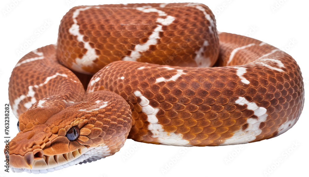Obraz premium Snake with transparent background