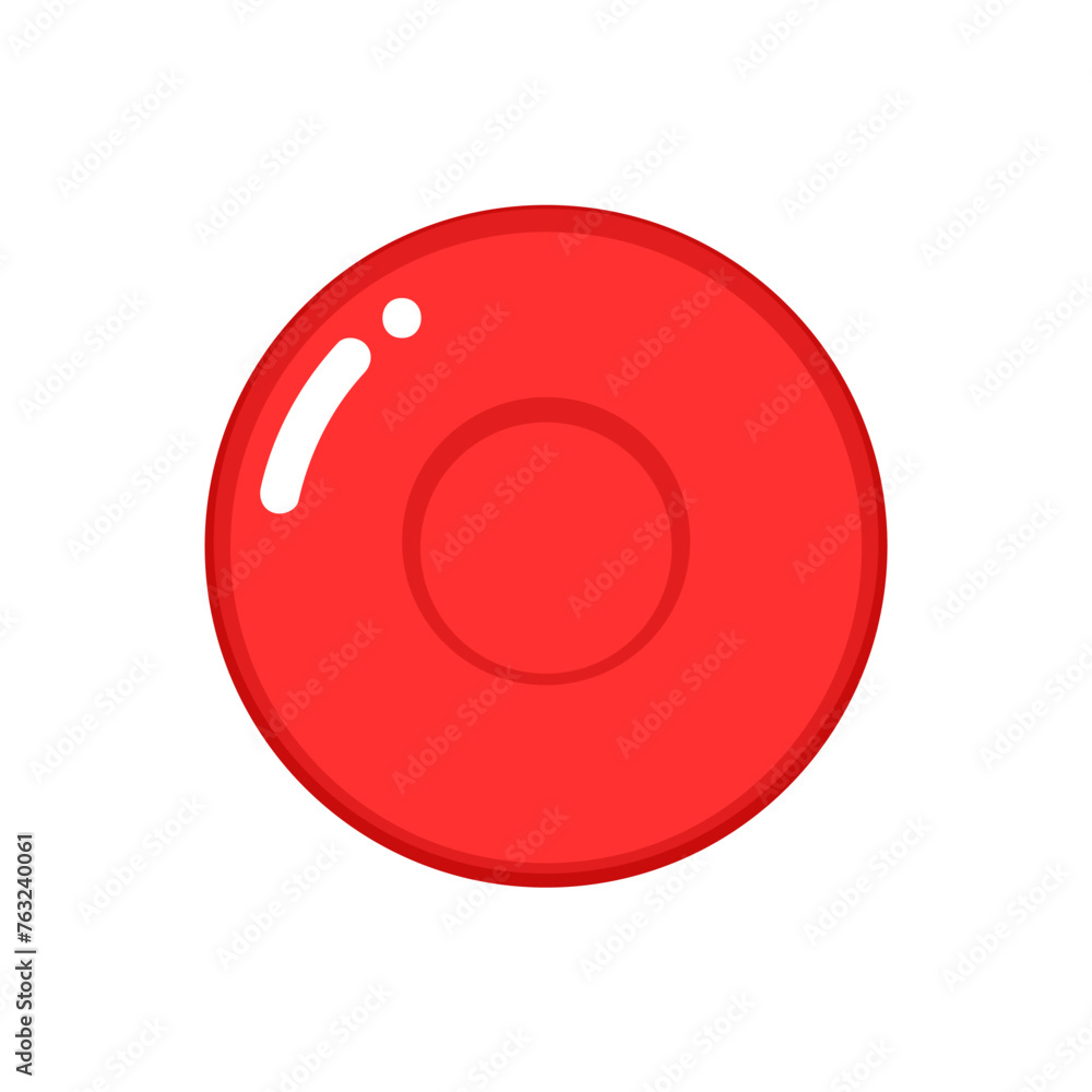Red blood cells icon. Medical biological. Vector illustration of red blood cells or erythrocytes. Red blood cells icon. Medical biological. Vector illustration of red blood cells or erythrocytes.