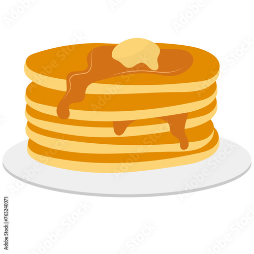 Pancake Element Illustration