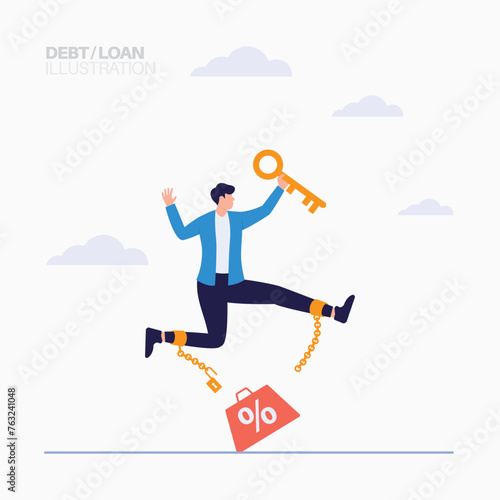 Debt Free illustration