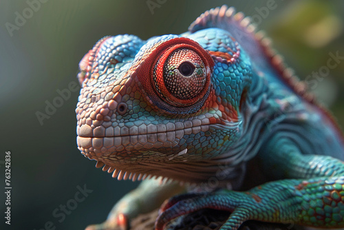 iguana on a tree