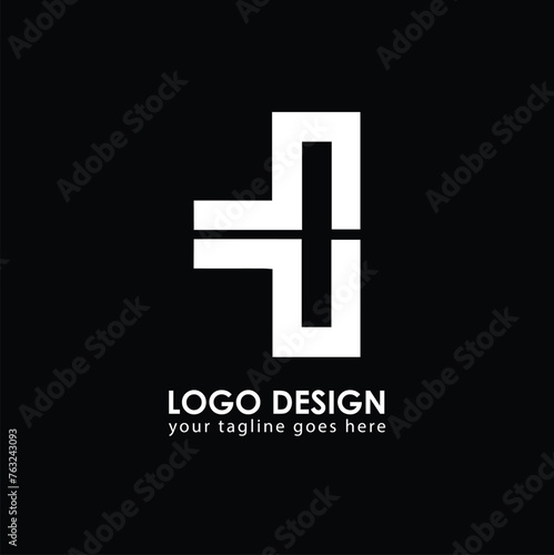 UN NU Logo Design, Creative Minimal Letter NU UN Monogram