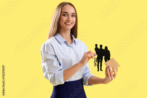 Portrait of female real est...