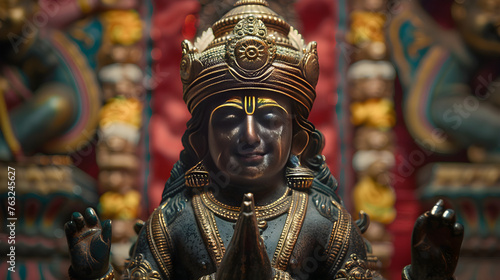 Sacred Idol of Iyappa Swamy: A Manifestation of Divine Austerity and Compassion