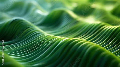 Eye-catching backdrop with abstract neon green waves, perfect for web design backdrops.