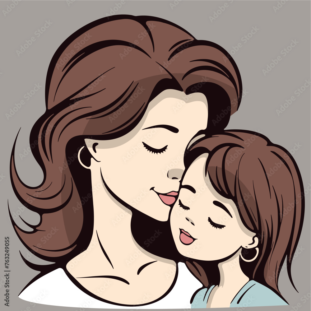 kissing mom on mothers day ic... kissing mom on mothers day ic...