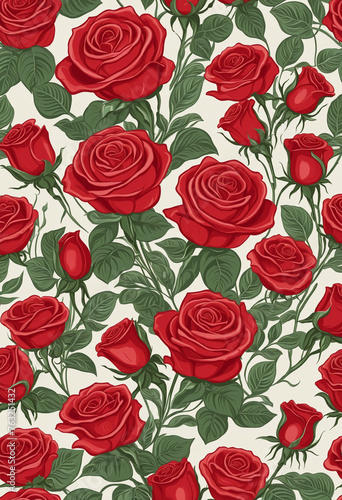 bouquet of red roses vintage illustration isolated on a transparent backgroud © Random_Mentalist