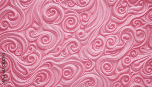 CG background with pink swirls