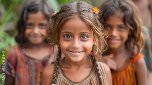 happy children outdoor