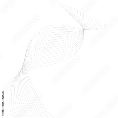 Abstract Wavy Line