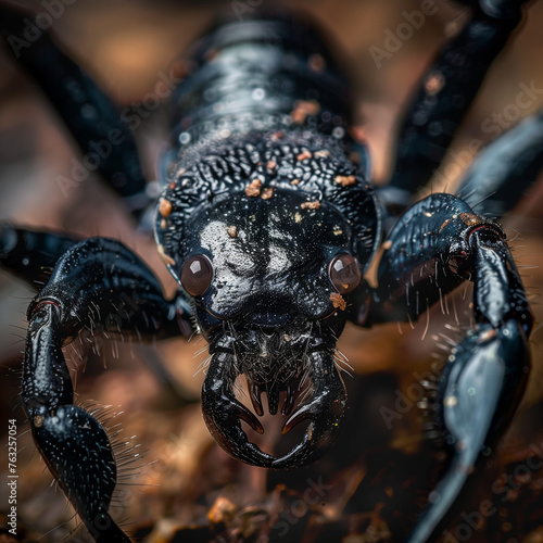 Scorpione macro. photo