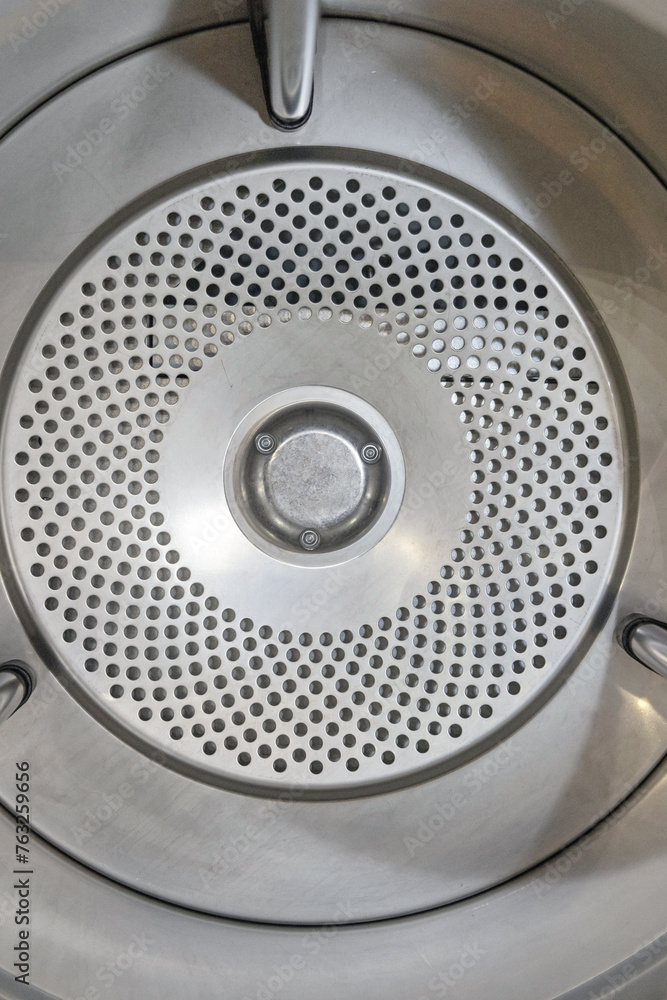 Interior View of Big Capacity Clothes Tumble Dryer Machine Drum Interior View of Big Capacity Clothes Tumble Dryer Machine Drum