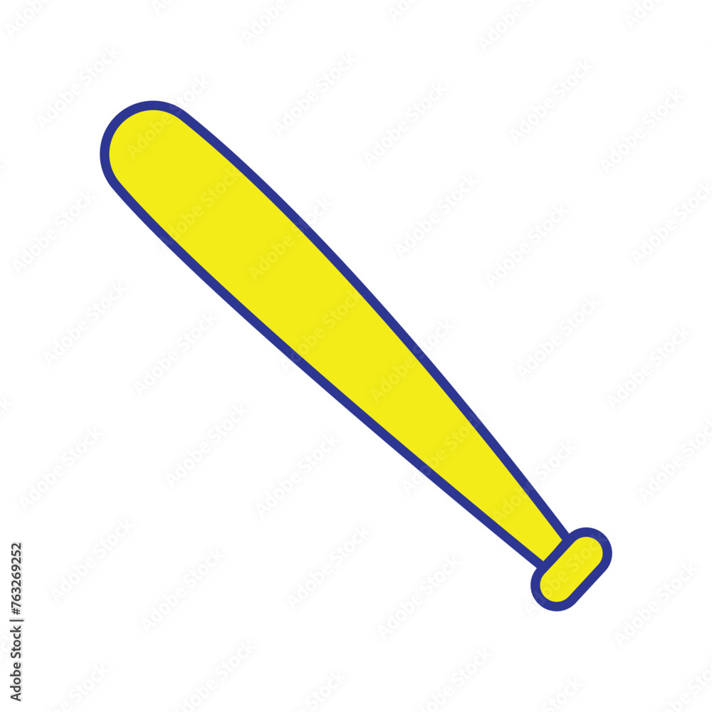 baseball bat icon over white background. Flat illustration of baseball bat vector icon for web design. Baseball concept represented by bat icon. Vector illustration. Eps file 219. baseball bat icon over white background. Flat illustration of baseball bat vector icon for web design. Baseball concept represented by bat icon. Vector illustration. Eps file 219.