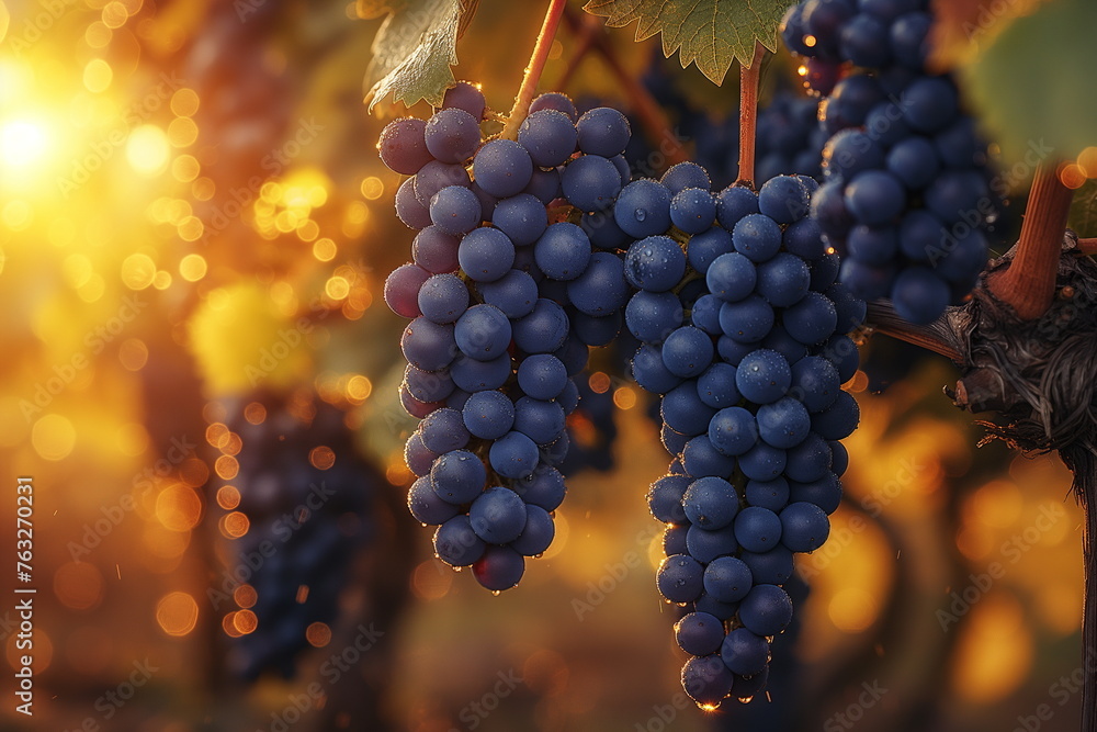  Vineyard Harvest in Progress Generative AI 