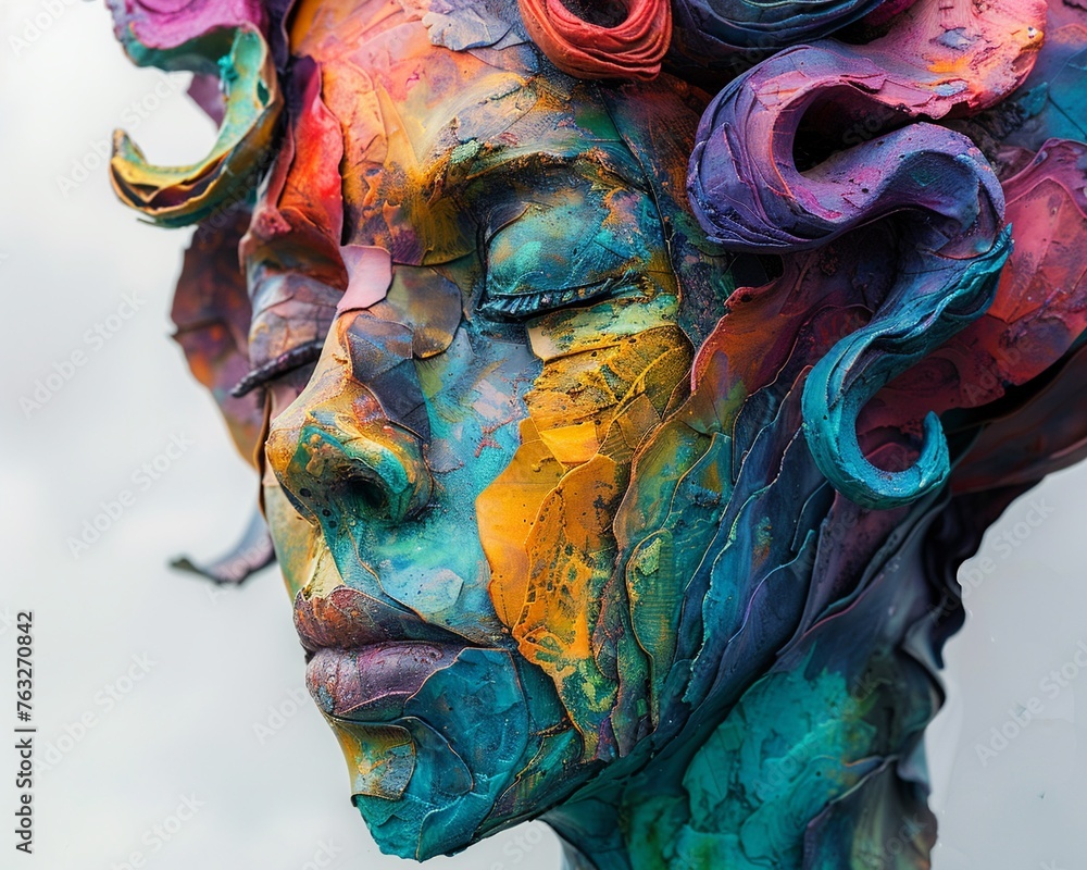 Capture the essence of dream sculpting mastery in a dynamic design Highlight surreal elements and vivid colors to convey creativity and imagination Capture the essence of dream sculpting mastery in a dynamic design Highlight surreal elements and vivid colors to convey creativity and imagination