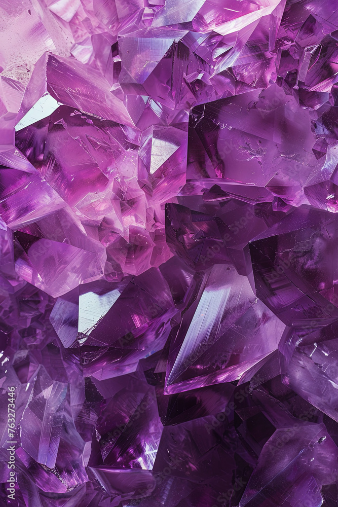 Purple crystal pattern for background Purple crystal pattern for background