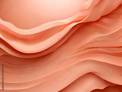 Abstract Vector Background Peach Color