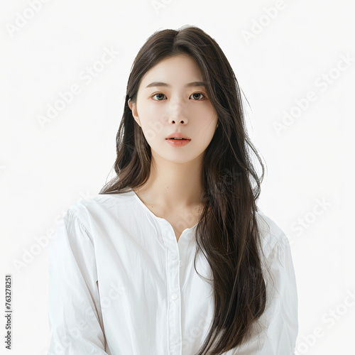 Korean female model picture