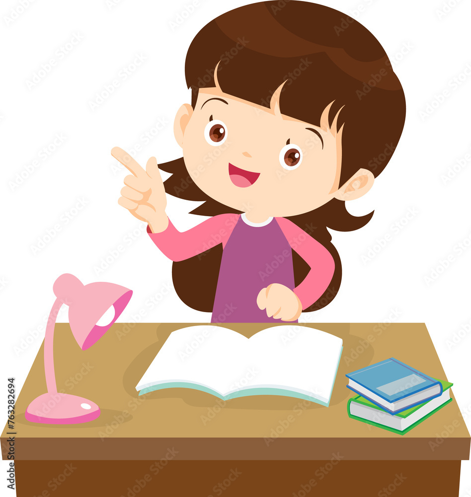 kid learning doing homework read and writing on desk kid learning doing homework read and writing on desk