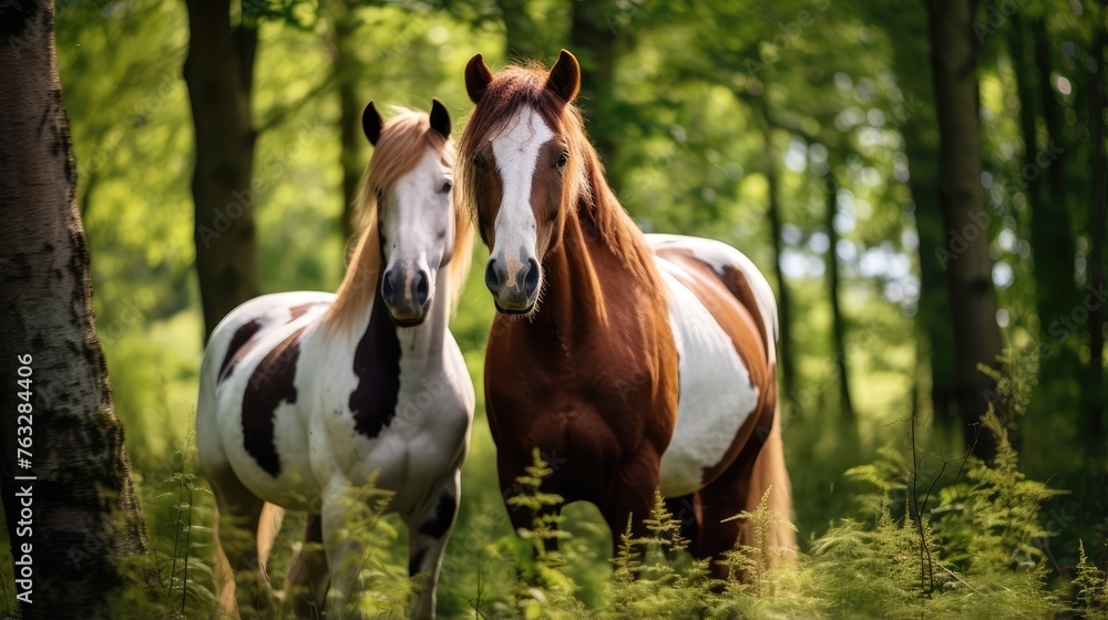 Fototapeta premium horse in the meadow