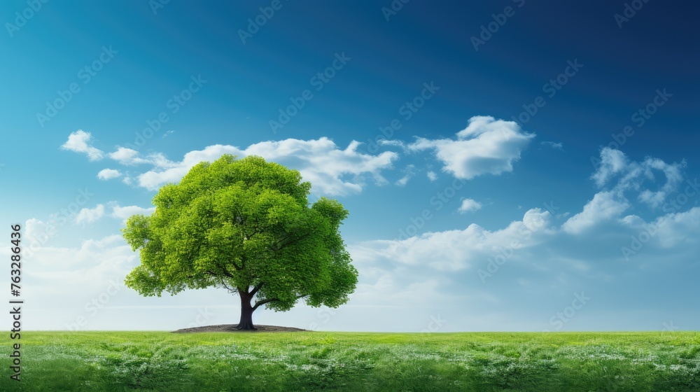 tree on the meadow tree on the meadow