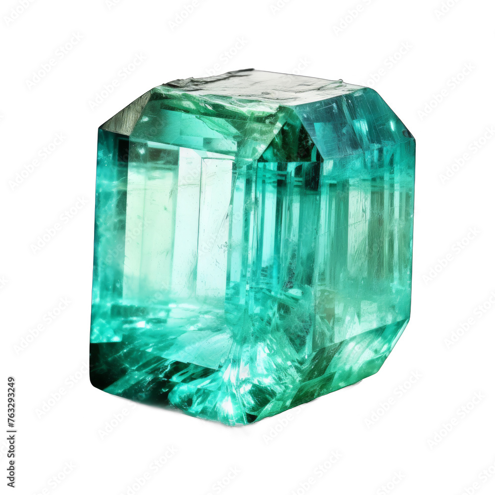 Paraiba Tourmaline isolated on transparent background Paraiba Tourmaline isolated on transparent background