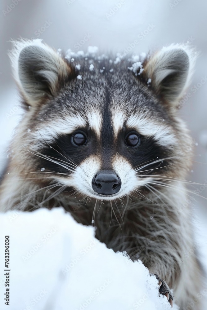 Portrait of Raccoon