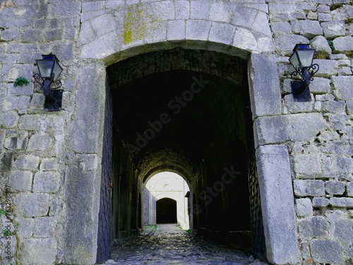 Old castle door in Shkodër