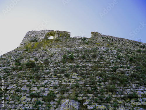 old castle in the mountains
