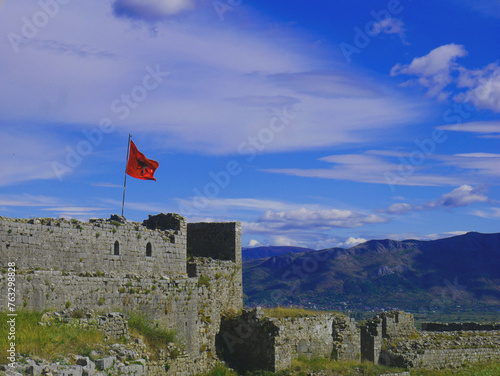 Flag on the fortress