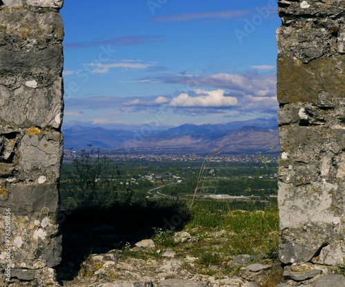 View of the city from Shkodër Castle