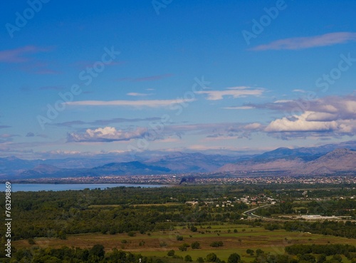 Landscape with clouds