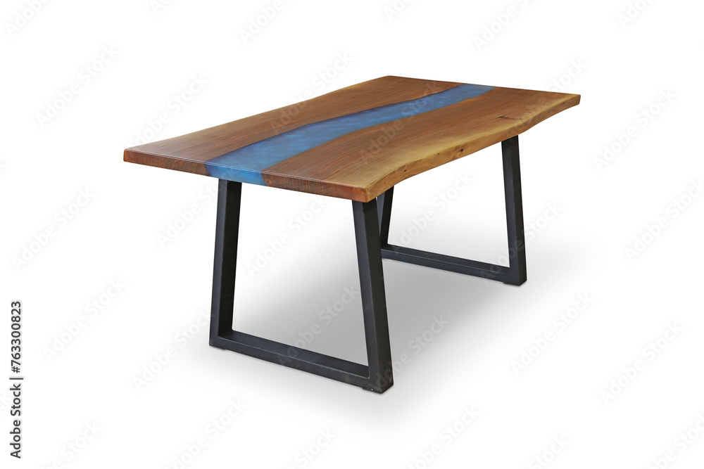 old wooden table in white background old wooden table in white background