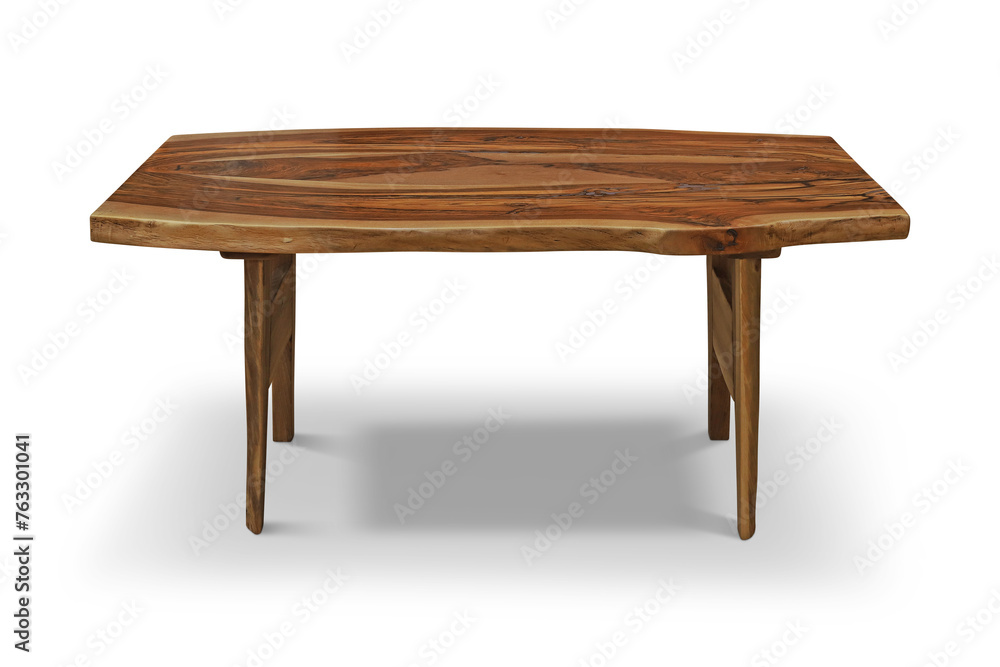 old wooden table in white background old wooden table in white background