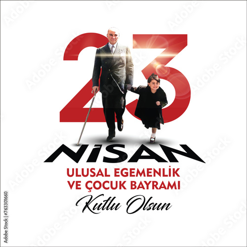 23 Nisan Ulusal Egemenlik ve Cocuk Bayrami. 