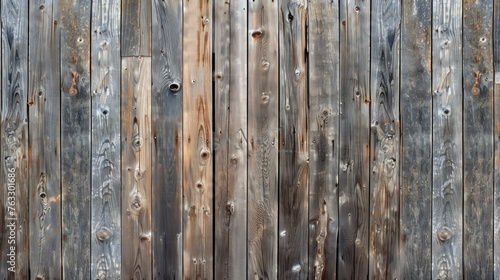 Natural wooden fence texture, rustic charm, rural life and simple architectural elements
