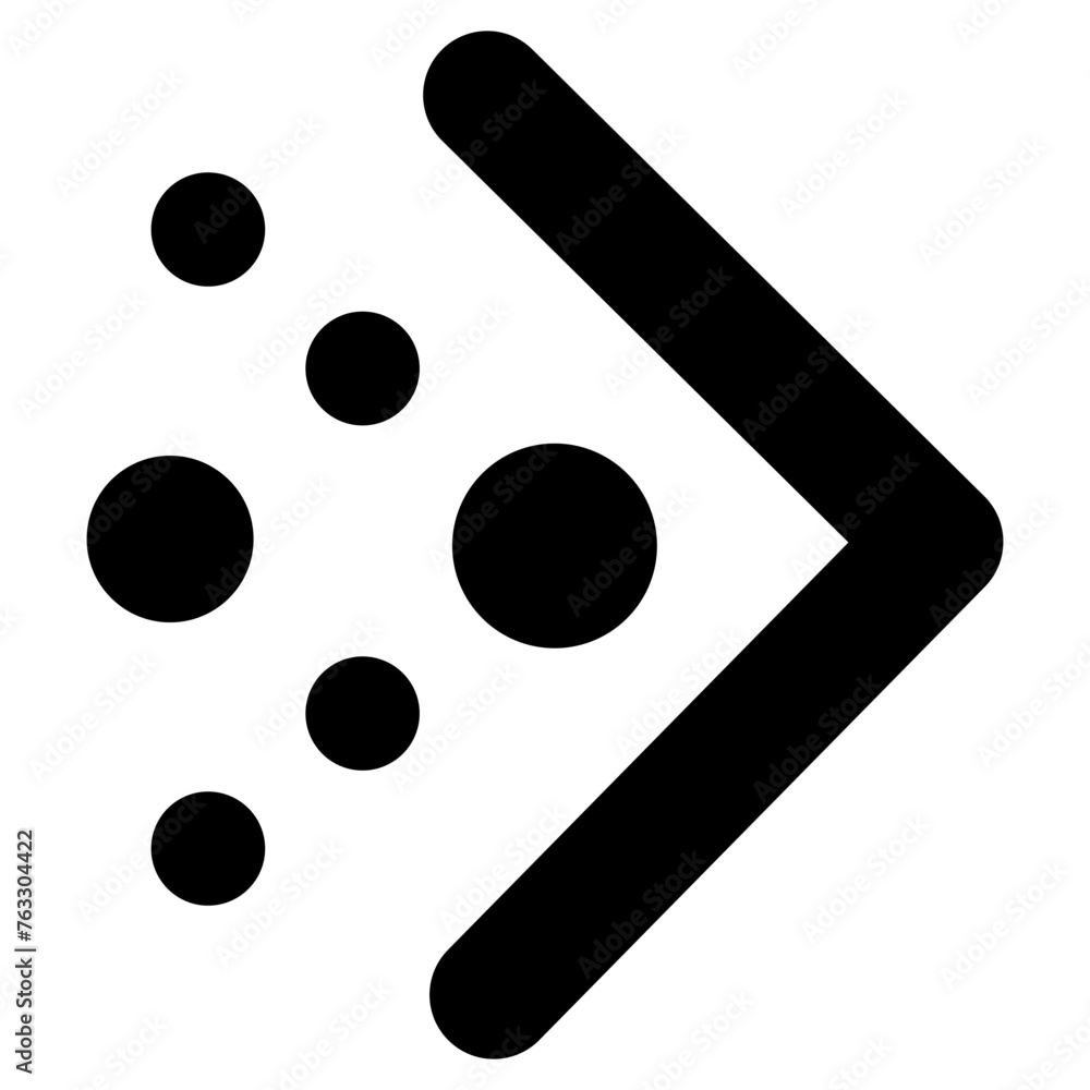 Minimalist arrow with black outline only. Direction indication. Drag to the side Minimalist arrow with black outline only. Direction indication. Drag to the side